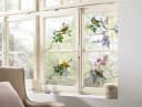 KOMAR Fensterbild Wedding Birds Bunt Selbsthaftend 31x31 cm Bild 2