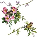 KOMAR Fensterbild Spring Fever Bunt Selbsthaftend 31x31 cm Bild 4