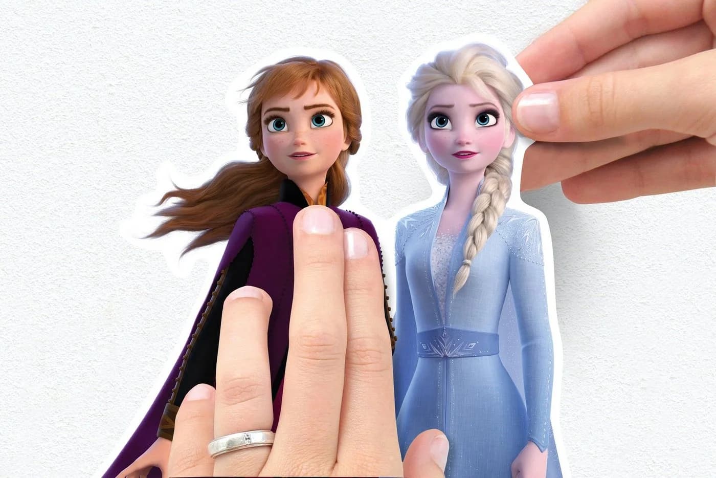 Komar Wandtattoo Frozen 2 - Believe in the Journey - Größe 50 x 70 cm (10 St), selbstklebend, Wandsticker, Kinderzimmer - Bild 3