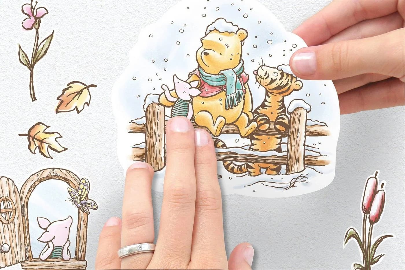 Wandtattoo Winnie the Pooh Adventures 50x70 cm Disney - Bild 3