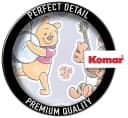 Komar Wandtattoo Winnie the Pooh Blumen Musik Kinderzimmer Bild 4