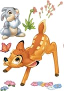 KOMAR Wandtattoo Bambi Disney Kinderzimmer bunt selbstklebend Bild 2