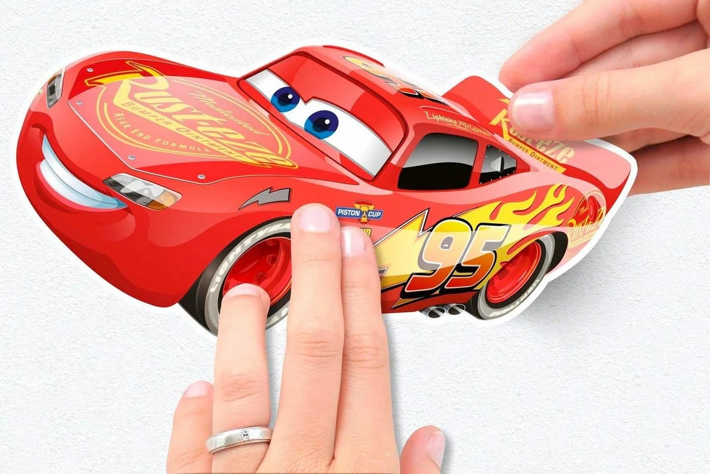 Wandtattoo Komar Cars3 bunt selbstklebend - Bild 3