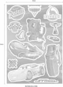 Wandtattoo Komar Cars3 bunt selbstklebend Bild 4