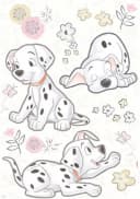 Wandtattoo KOMAR Best of Friends Disney Schwarz 50x70 cm Bild 2