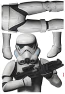 Komar Wandtattoo Star Wars Stormtrooper - Selbstklebend Bild 2