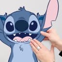 KOMAR Wandtattoo Disney Lilo & Stitch Blau Grün Rosa Bild 3