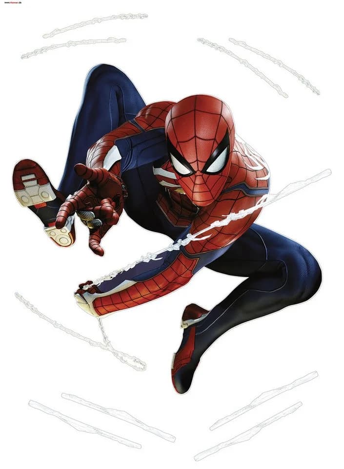 Komar Wandtattoo Marvel Spider-Man Night Wandsticker