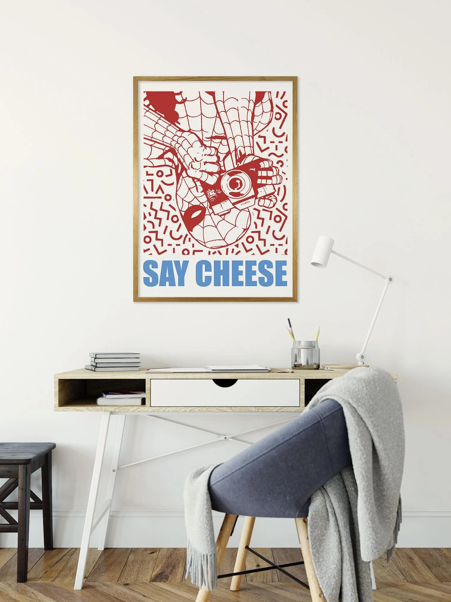 Komar Wandbild Spider-Man Marvel Say Cheese Rot 30x40 cm