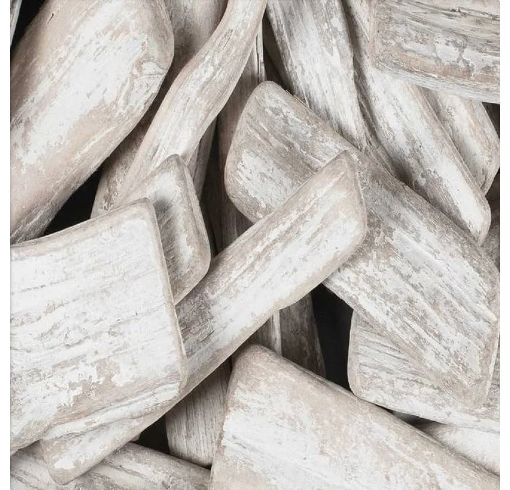 Eurosand Dekoholz Weiß Shabby Chic 1 Liter Streudeko