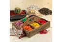 Eurosand Streudeko HOLZFLAKES 10-50mm Holzgranulat 1 Liter Metallic Silber Bild 1