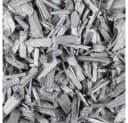 Eurosand Streudeko HOLZFLAKES 10-50mm Holzgranulat 1 Liter Metallic Silber Bild 2