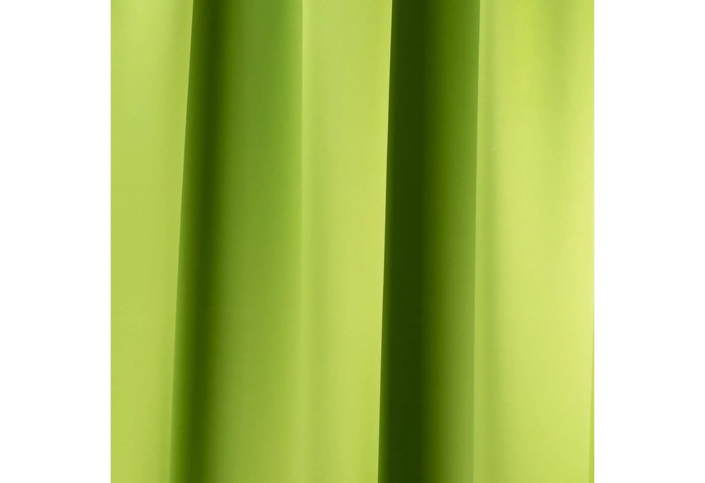 EXPERIENCE Verdunkelungsvorhang Grün Kräuselband 145x245 cm