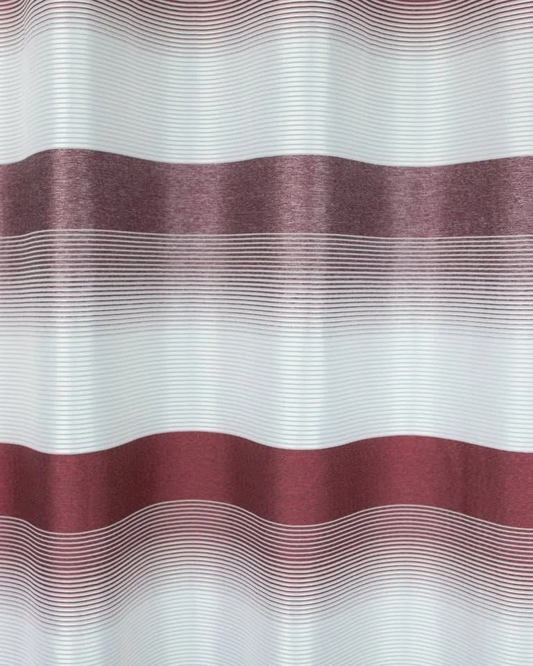 EXPERIENCE Vorhang Ösenschal Gestreift Weiß Grün Blau Grau Rot - Bild 3