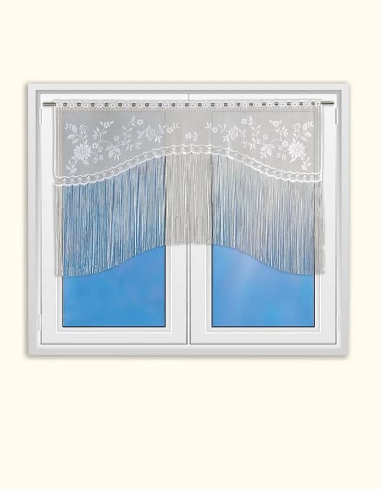 EXPERIENCE Scheibengardine Kuvertstore Küchengardine Bistrogardine Wirkware Jacquard 100x150 cm - Bild 3