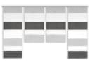Clever-Kauf-24 Scheibengardine 4er Set Mini Flächen Vorhang Polyester Modern Bild 2