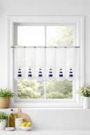 Clever-Kauf-24 Scheibengardine Leuchtturm bestickt transparent Bild 4