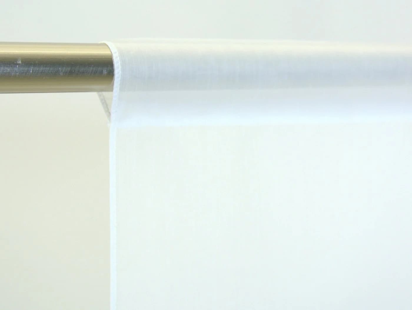 Clever-Kauf-24 Scheibengardine 3er Set Weiß/Braun Hirsch bestickt - Bild 3