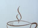 Clever-Kauf-24 Scheibengardine 3er Set Weiß Bestickt Kaffee Bild 3