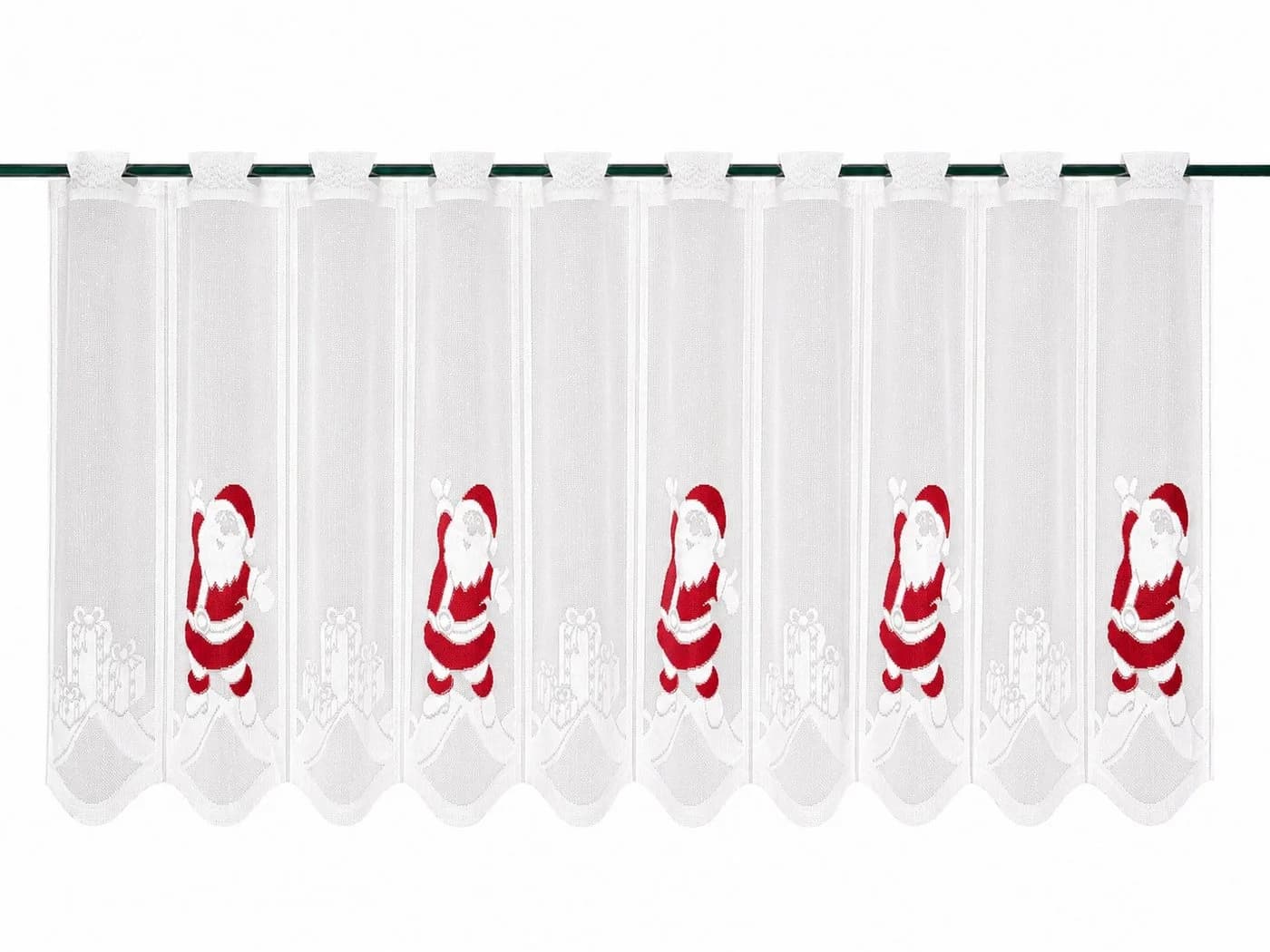 Clever-Kauf-24 Scheibengardine Weihnachtsmann Geschenk - Bild 2