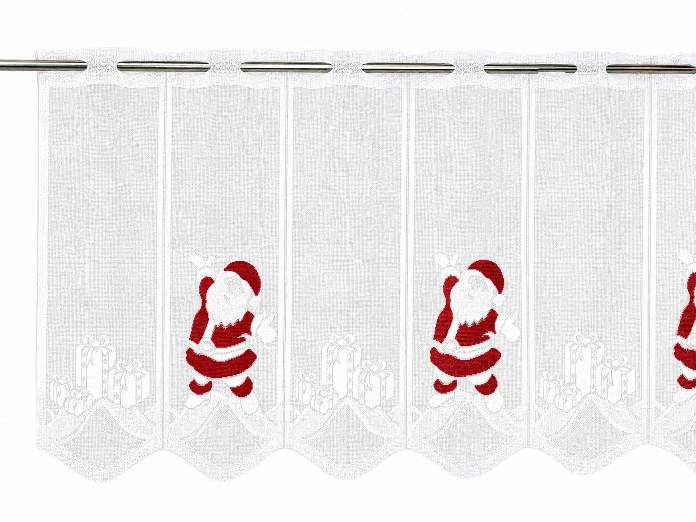 Clever-Kauf-24 Scheibengardine Weihnachtsmann Geschenk - Bild 5