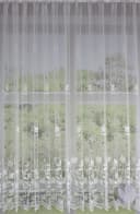 EXPERIENCE Gardine weiß Edel Jacquard transparent Store mit Universalband Bild 2