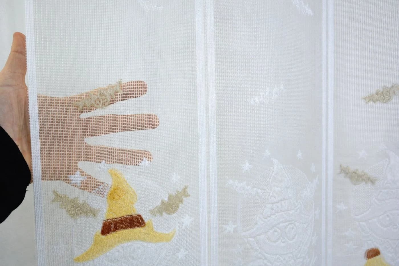Clever-Kauf-24 Scheibengardine Kinderzimmer Kleine Hexe Ösen - Bild 5