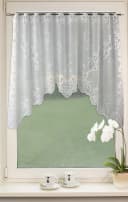 EXPERIENCE Scheibengardine Bistrogardine Jacquard 105x150 cm Weiß Bild 1