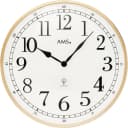 AMS Funkwanduhr F5606 Gold Quarzuhr 40cm Bild 1