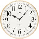 AMS Funkwanduhr F5606 Gold Quarzuhr 40cm Bild 2
