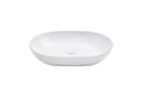 SCHÖNER WOHNEN Aufsatzwaschbecken SATI oval Keramik Weiß Bild 3