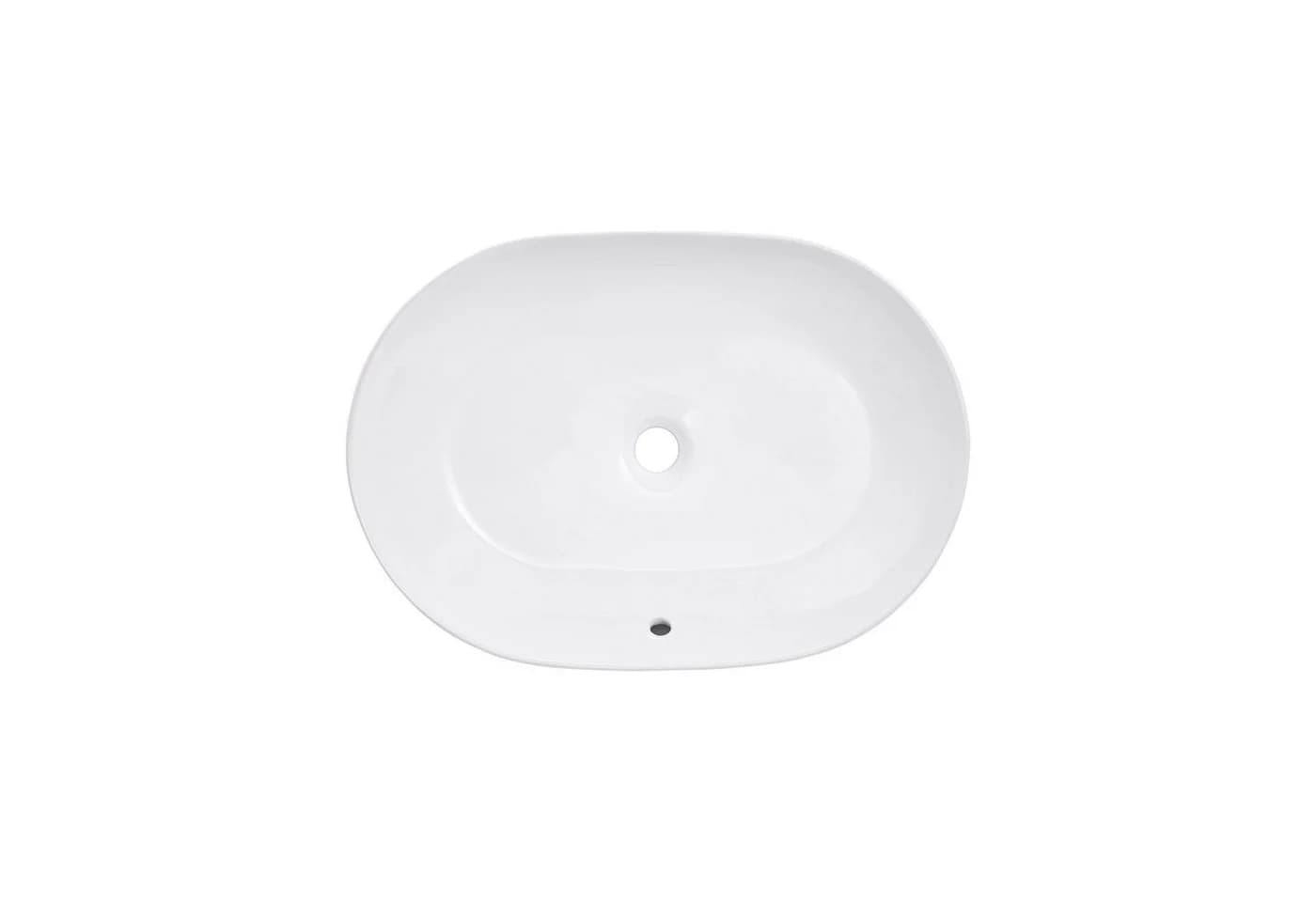SCHÖNER WOHNEN Aufsatzwaschbecken SATI oval Keramik Weiß - Bild 4