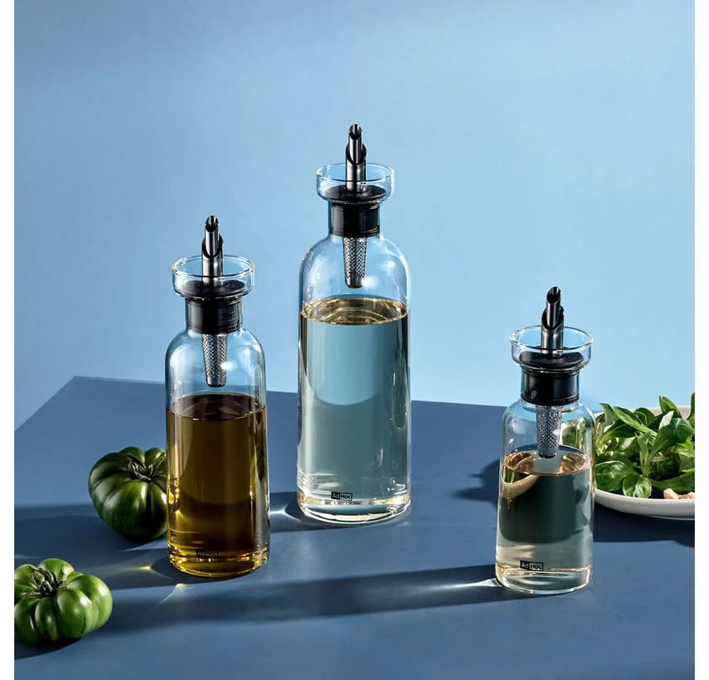 AdHoc Ölspender AromaPour 120ml Glas Silikon Edelstahl