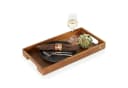 AdHoc Serviertablett Serve Smart Akazien- Walnussholz Braun Bild 1