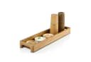 AdHoc Tablett SERVE SLIM Akazien- und Walnussholz Braun Bild 2