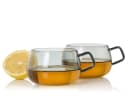 AdHoc Tasse Set Yuna 2-tlg. Borosilikatglas Rauchgrau Bild 2