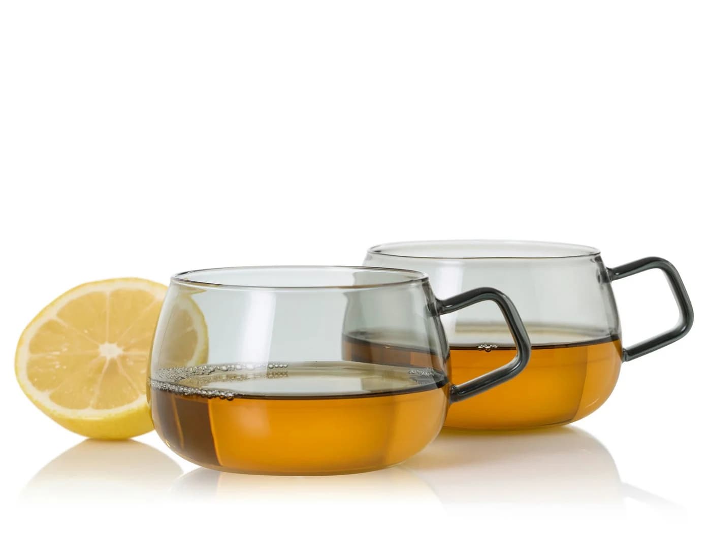AdHoc Tasse Set Yuna 2-tlg. Borosilikatglas Rauchgrau - Bild 2