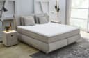 Jockenhöfer Gruppe Boxspringbett "Carla" mit Bettkasten Beige/Grau Bild 2