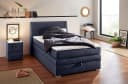 Jockenhöfer Boxspringbett Amira mit Bettkasten Dunkelblau Bild 2