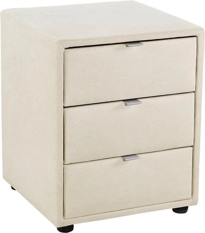 Jockenhöfer Gruppe Lore Nachtkonsole Beige 3 Schubladen - Bild 2
