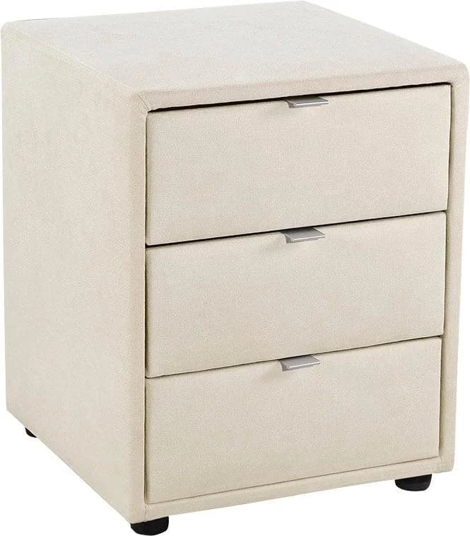 Jockenhöfer Gruppe Lore Nachtkonsole Beige 3 Schubladen - Bild 5