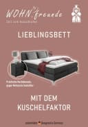 Jockenhöfer Gruppe Boxspringbett Elfie hellgrau mit Topper Bild 3