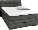 Jockenhöfer Boxspringbett Amelie Grau mit Bettkasten Bild 1