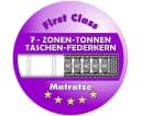 Jockenhöfer Boxspringbett Hetty Grau 180x200 cm mit Topper Bild 4