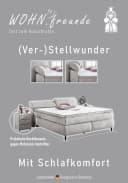 Jockenhöfer Boxspringbett Diva hellgrau mit höhenverstellbarem Kopfteil Bild 3