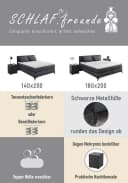 Boxspringbett Paulina Beige mit Topper und Kissen Jockenhöfer Bild 4
