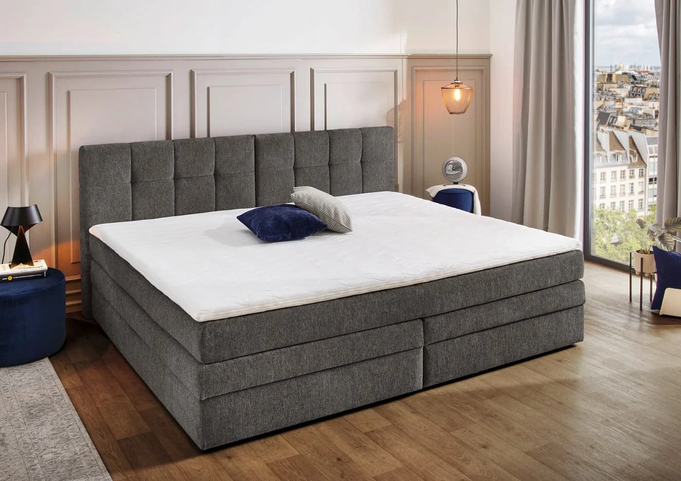 Jockenhöfer Boxspringbett Casa Grande mit Bettkasten und 7-Zonen-Matratze - Bild 2