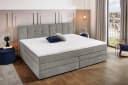 Jockenhöfer Boxspringbett Casa Grande Grau mit Bettkasten Bild 2