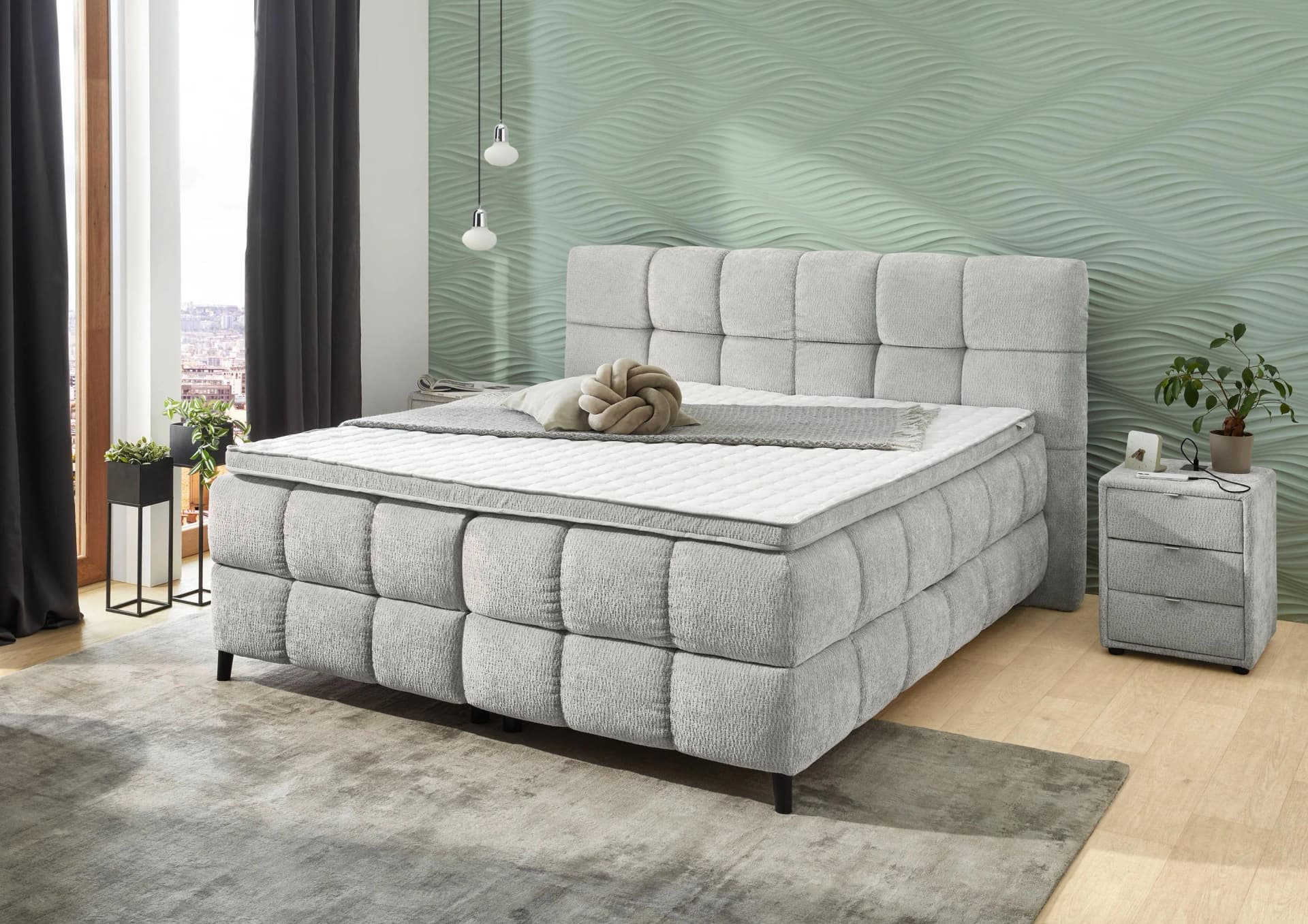 Boxbett Molly 180 cm inkl. Bettkasten, Jockenhöfer