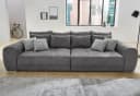 Jockenhöfer Gruppe Big-Sofa Moldau XXL Dunkelgrau mit Federkern Bild 2